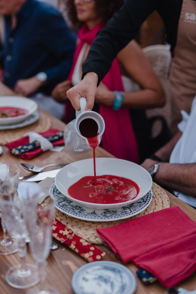 Plat del menú d'un casament. Foto: Montse Capdevila. Saó càtering.
